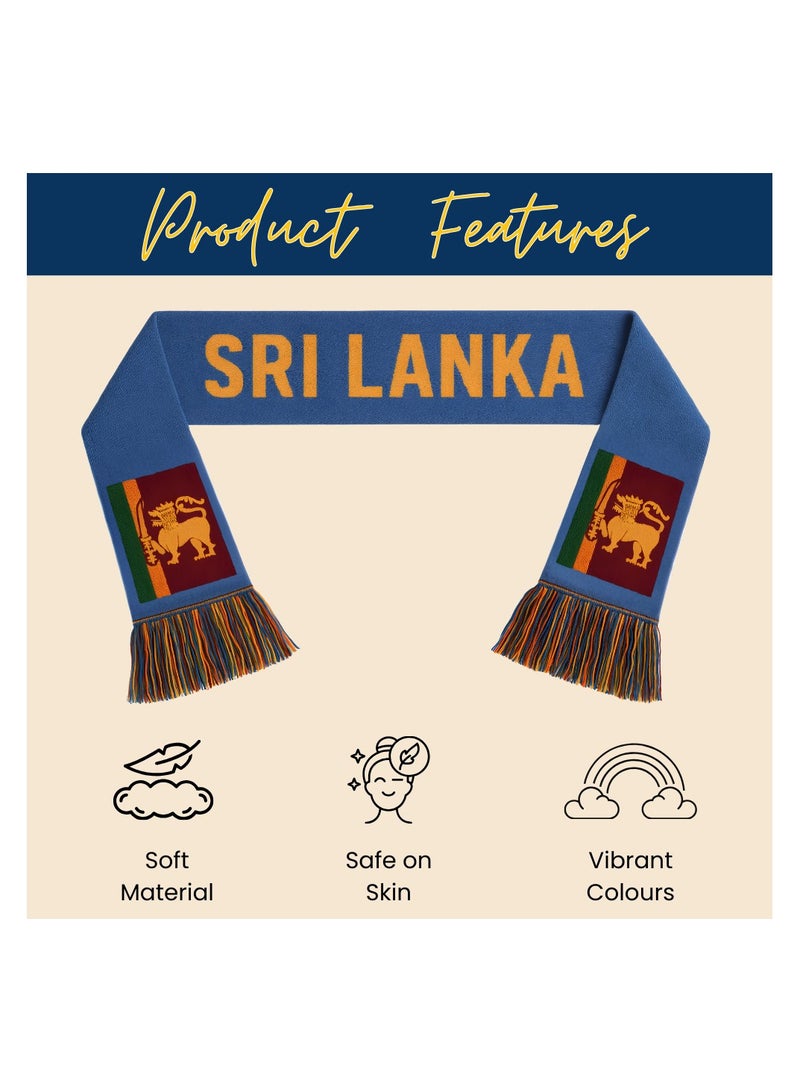 PRINTSHOP4ME Sri Lanka Sports Men's Combo Set – Dry Fit T-Shirt,Drawstring Bag,Cap And Scarf – Lightweight And Comfortable For Sports Events,Outdoor Activities And Everyday Use - Image 5