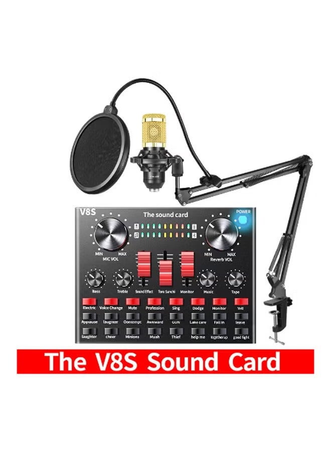 Sound Card Microphone Recording Set PSM-MMic010 Muticolour - Image 1