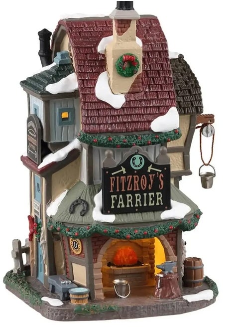Lemax Fitzroy's Farrier Festive Décor (18.5 x 13 x 11.5 cm)