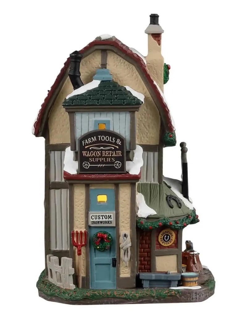 Lemax Fitzroy's Farrier Festive Décor (18.5 x 13 x 11.5 cm)