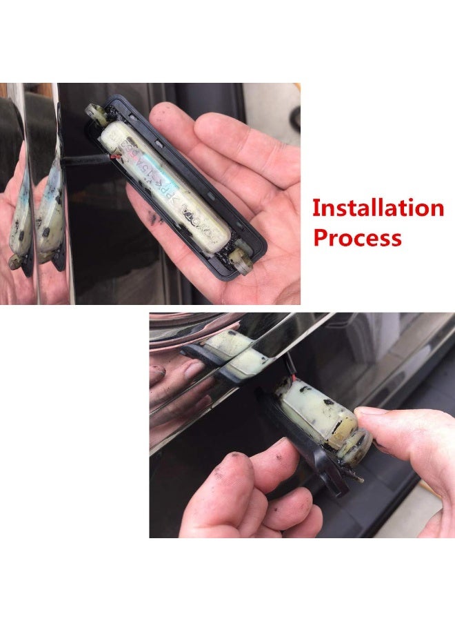 DEF Trunk Rear Hatch Liftgate Door Handle Switch Latch Cover Release Button Rubber Cover for Prius Avalon Sequoia Camry 4Runner Sienna Scion - Image 3