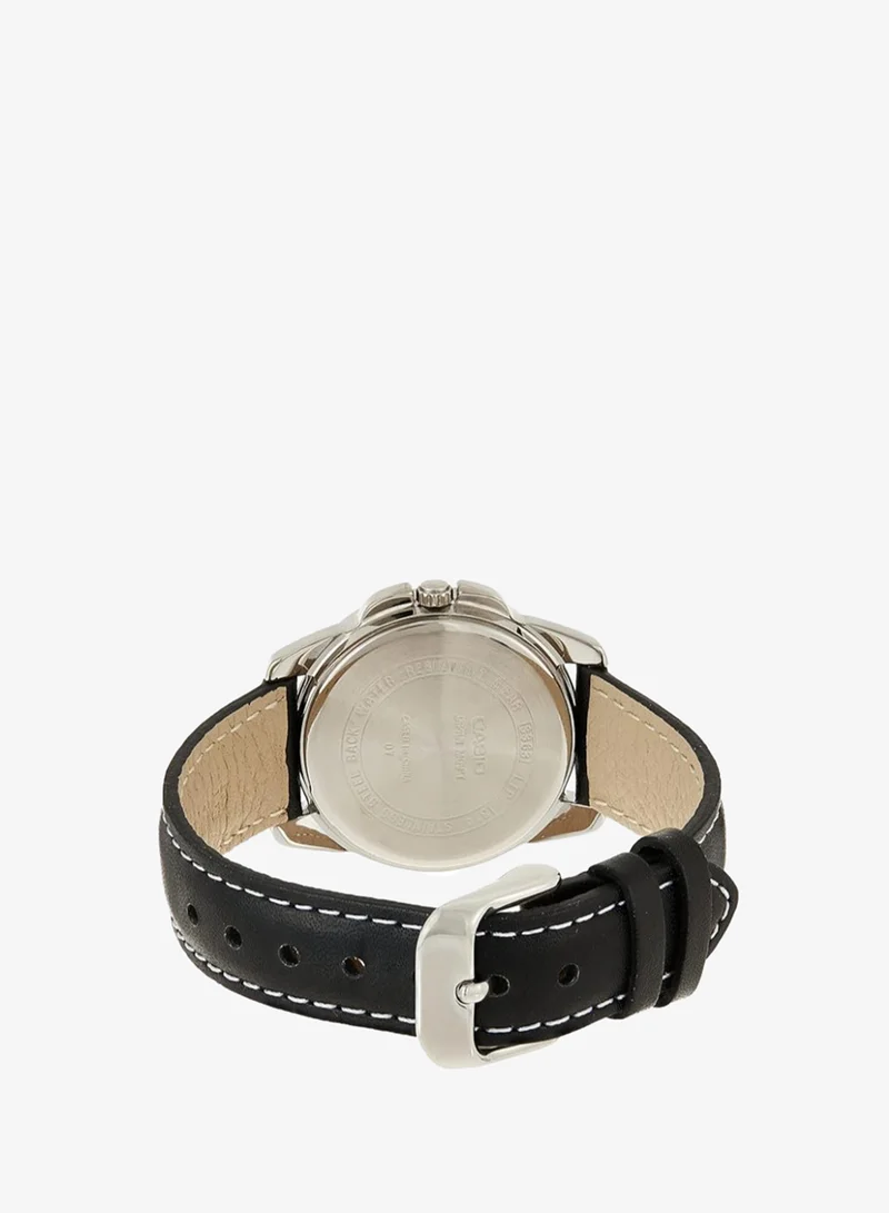 CASIO Women's Leather Analog Watch LTP-1314L-8A - 33 mm