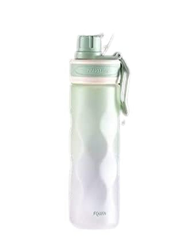 TEMSON Leakproof Water Bottle with Shaker Ball 650 ML, BPA Free Bottle, Green - Image 1
