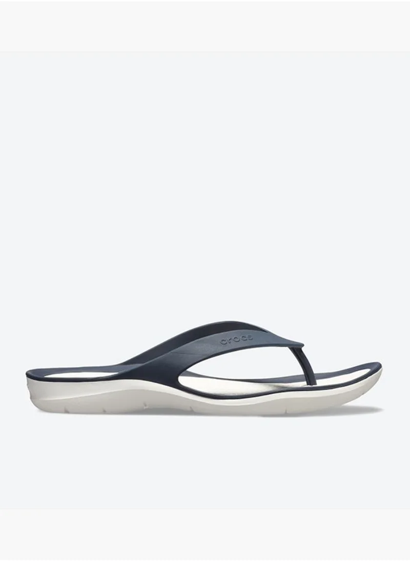 كروكس Swiftwater Round Toe Flip Flops - Navy 204974-462