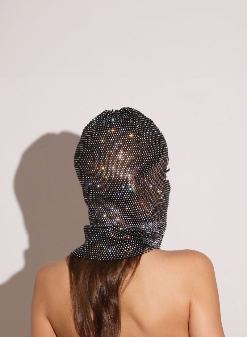 New Music Festival Personalized Hollow Diamond Headmask,Sunscreen Full Face Mask - Image 4