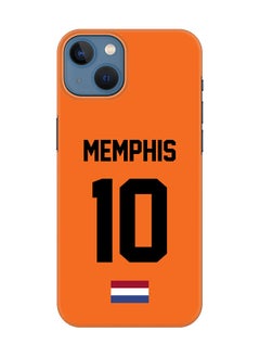 Slim Cover for Apple iPhone 14 Plus Case Snap Classic Series Mobile Cover Hard PC Shield Matte Finish Print -Netherlands-Player-Memphis