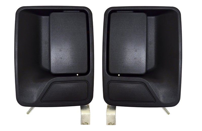 PT Auto Warehouse FO-3523A-RP - مقبض باب خارجي خارجي أسود محكم - زوج خلفي يسار/يمين