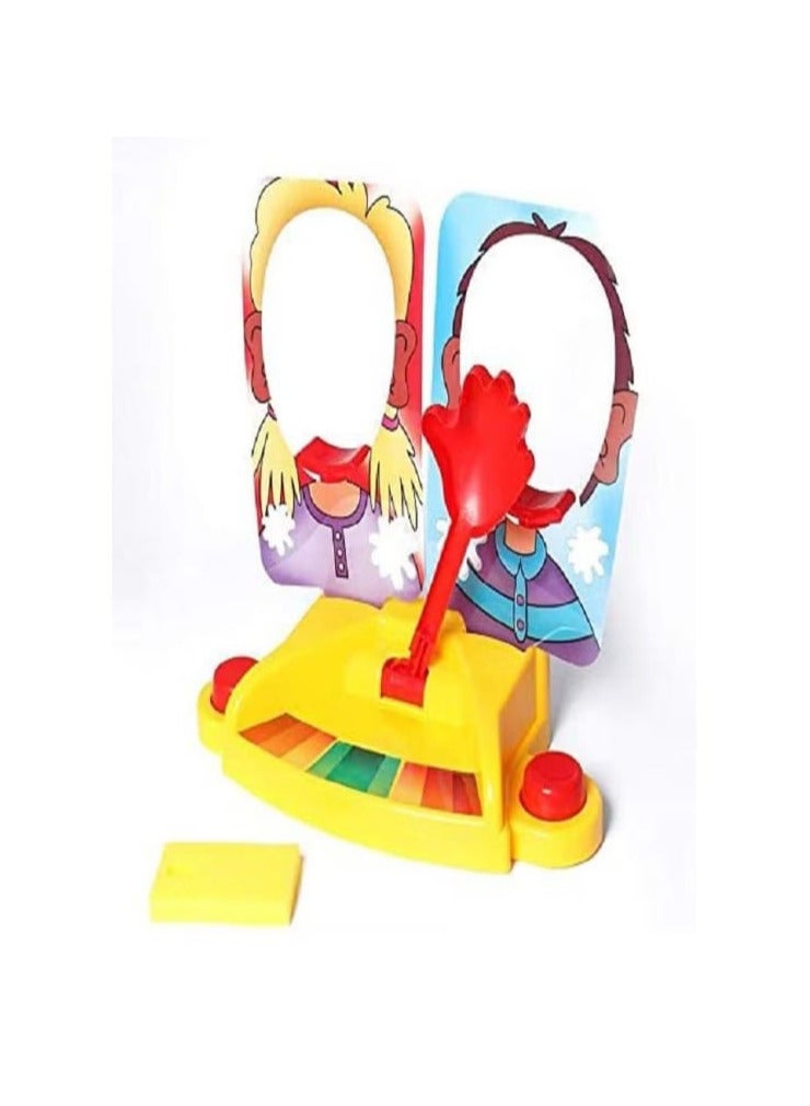 Pie Face Showdown Game - Double Pie Face Showdown Game, Cream Pie Slapping Machine for Kids Entertainment - Image 2