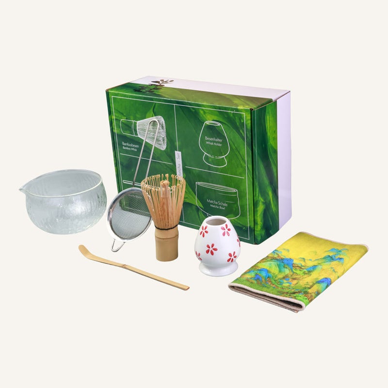 Japanese-Style Matcha Bowl With Mouth Glass Tea Bowl Ceramic Tea Set Accessories Song Dynasty Tea-Ordering Tools Tea-Making Baibenli - Image 2