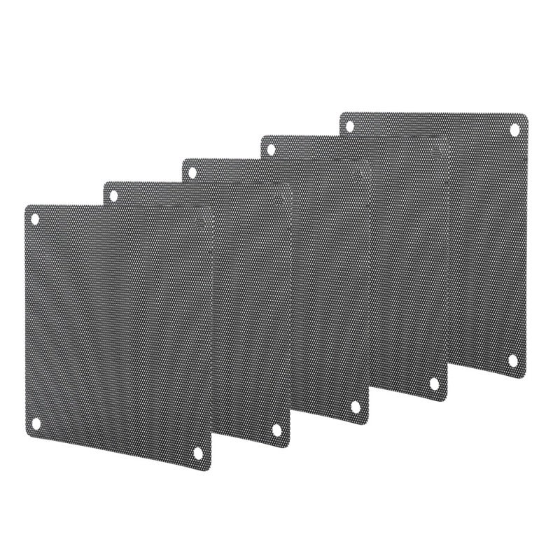 Dust Proof Cover 120mm 5-Pack Fan Protection Cover - Heat Resistant Fan Dust Cover for PC Case Fan Chassis - Image 4