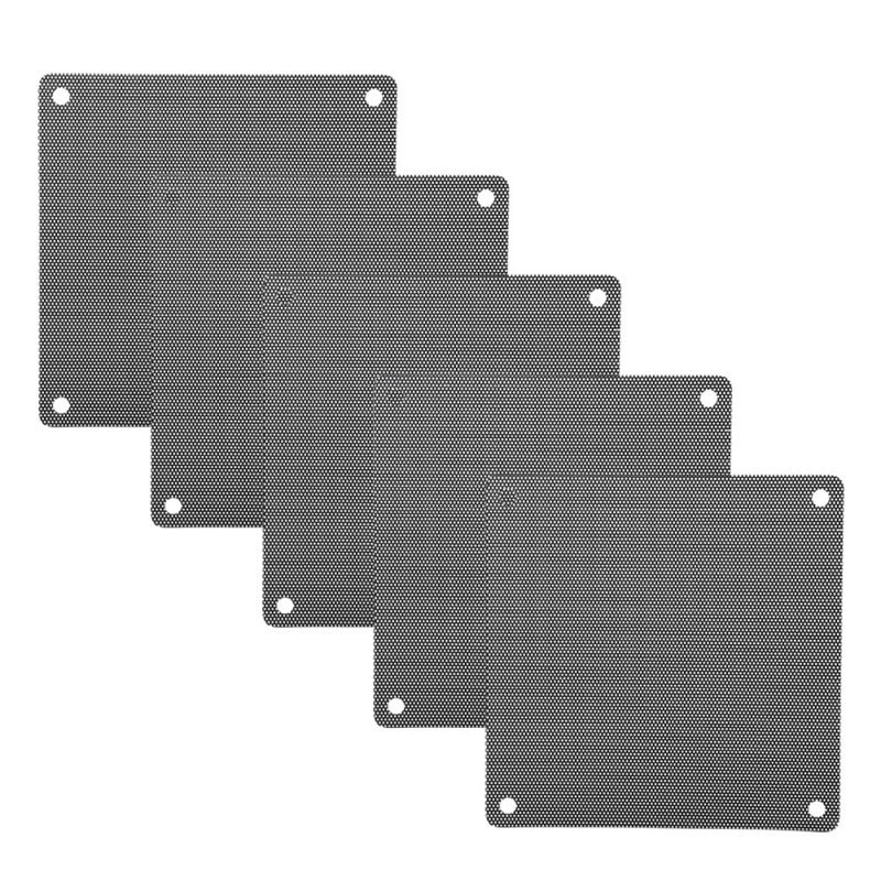Dust Proof Cover 120mm 5-Pack Fan Protection Cover - Heat Resistant Fan Dust Cover for PC Case Fan Chassis - Image 2