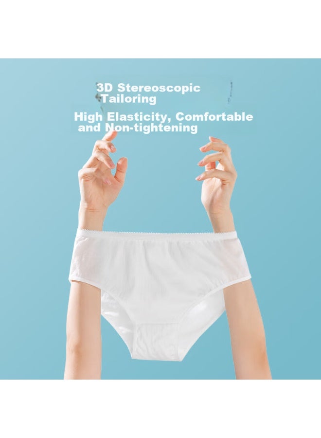 Kaili Disposable Women's Underwear For Business Trips, Travel, Postpartum, No-wash Pure Cotton Panties, 30 Pieces, XL Size - Image 3