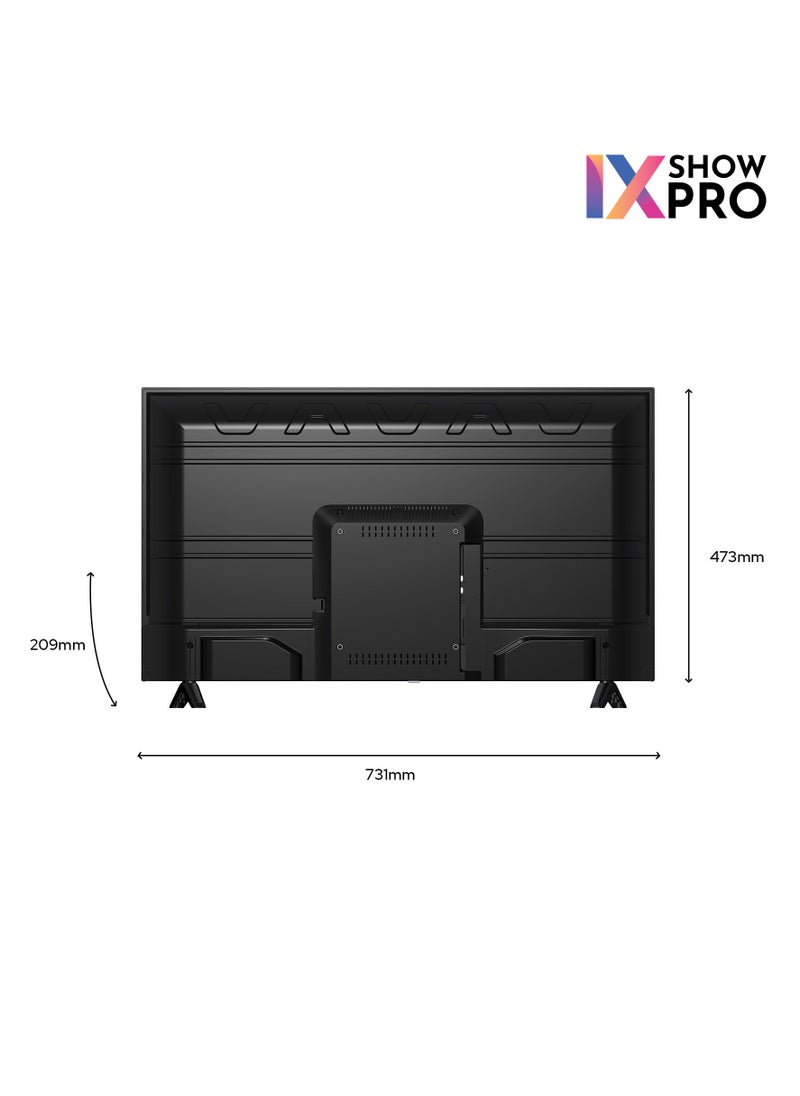IX Pro - 40-inch FHD LED TV with Android 12, Quad-Core Processor, 8GB Internal Memory, A+ Grade Panel, 2-Year Warranty, Wall Mountable, Super Slim Design, Smart Energy Saving (PRO 40SMART) - Image 1