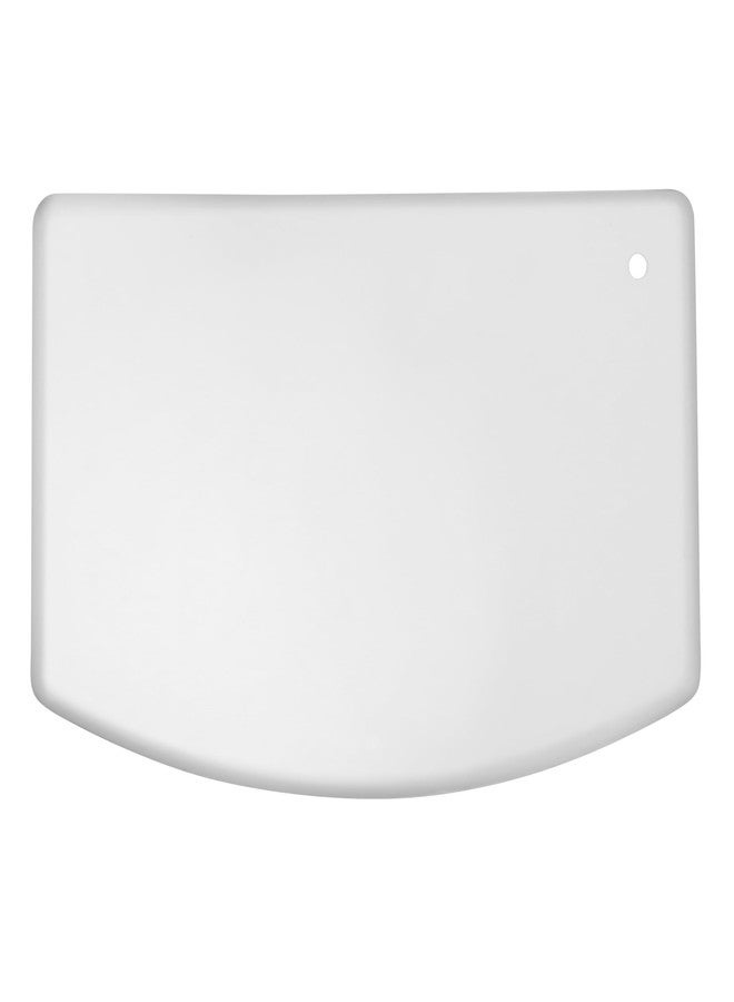 نيو ستار فود سيرفيس وعاء بلاستيكي ومكشطة عجين من نيو ستار فود سيرفيس، 3.75 بوصة × 5.75 بوصة، أبيض - Image 1