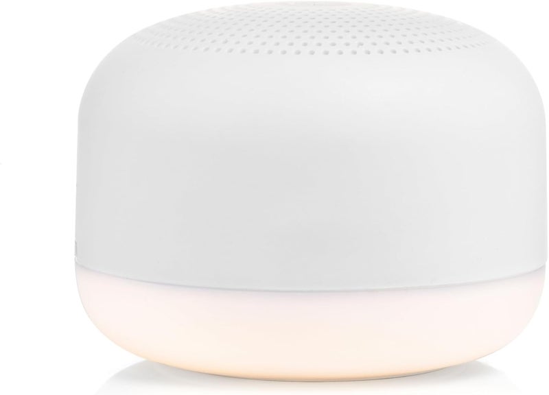 Yogasleep Travel Mini Portable White Noise Sound Machine, 6 Soothing Sounds, Volume Control, Dimmable Night Light, Sleep Therapy for Adults & Baby, USB Rechargeable, Lanyard Included - Image 1