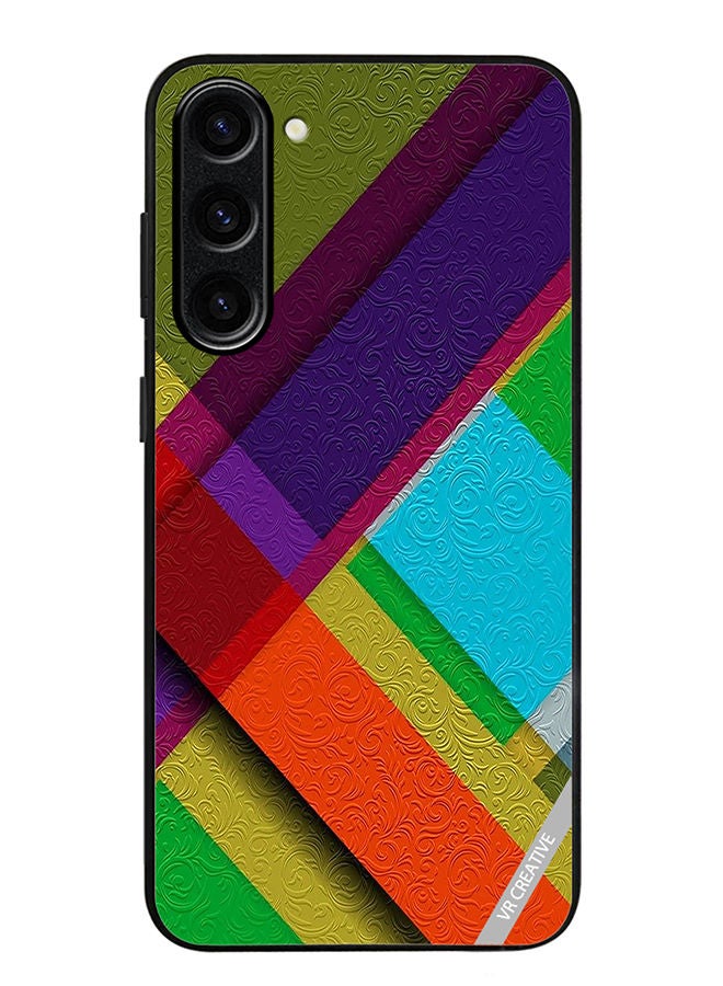 VR CREATIVE Protective Case Cover For Samsung Galaxy S23 Vectors Design Multicolour - Image 1