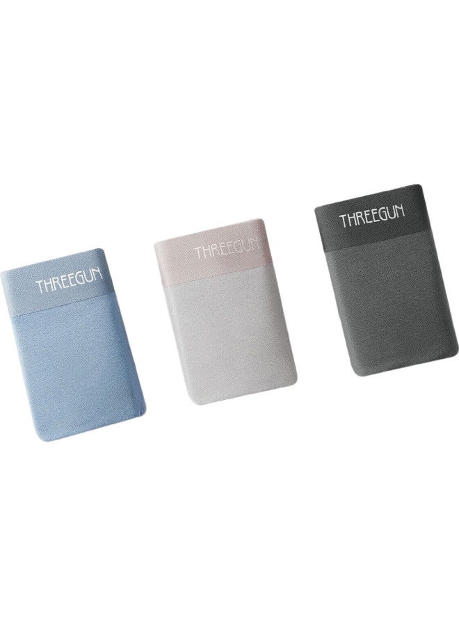 THREEGUN [Jian Series] Modal Men'S Underwear, Summer Boxer Briefs, Spring And Summer Seamless Shorts, Antibacterial Crotch - Image 1