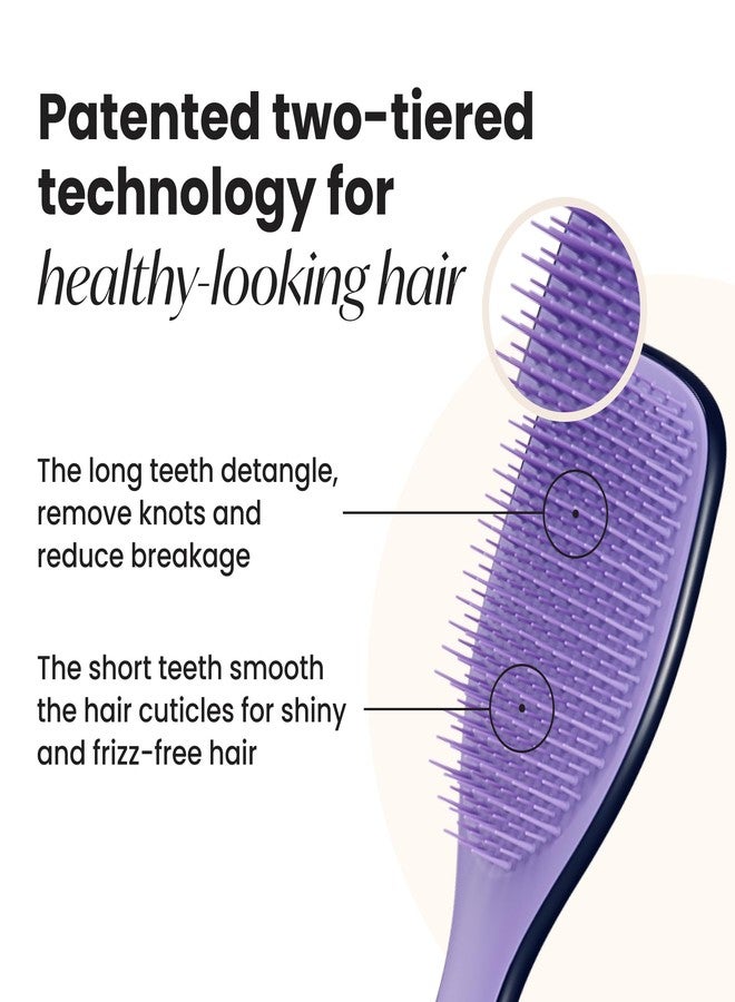 Tangle Teezer Zodiac Ultimate Detangler Hairbrush for Wet & Dry Hair, Eliminates Knots & Reduces Breakage for All Hair Types, Gemini - Image 2