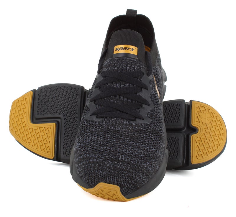 SPARX Men SM-N680 Black Golden Sports Shoes (SXN680G_BKGO_0008) - Image 2