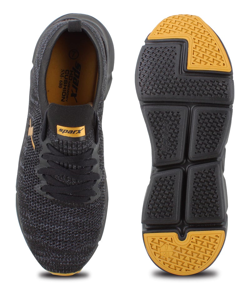 SPARX Men SM-N680 Black Golden Sports Shoes (SXN680G_BKGO_0008) - Image 5