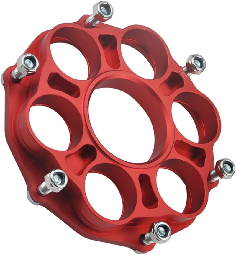 Yurefax Motorcycle Rear Sprocket Adapter - Red - Image 1