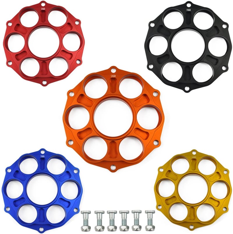 Yurefax Motorcycle Rear Sprocket Adapter - Red - Image 3