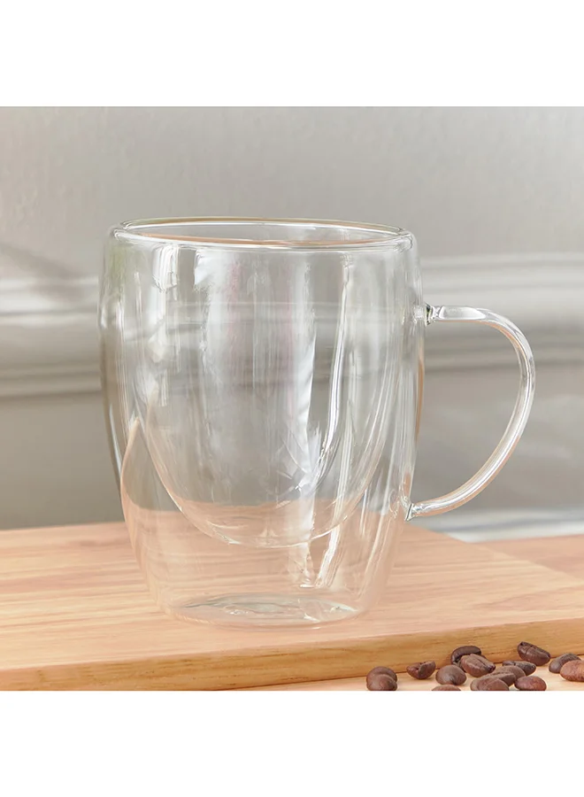 Home Box Sip Savor 2-Piece Double Wall Mug Set 300 ml