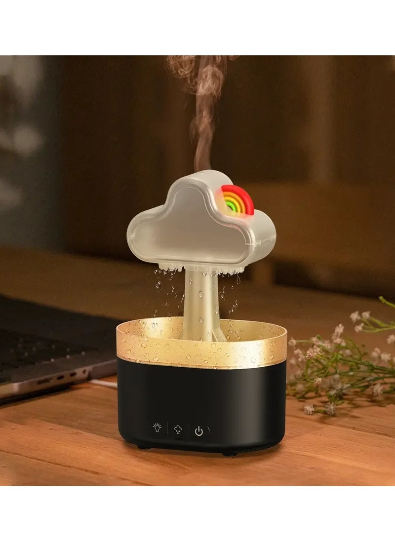 Generic - Rain Cloud Design Air Humidifier and Essential Oil Diffuser - Image 1