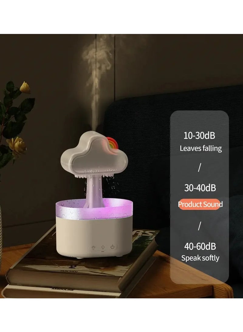 Generic - Rain Cloud Design Air Humidifier and Essential Oil Diffuser - Image 1