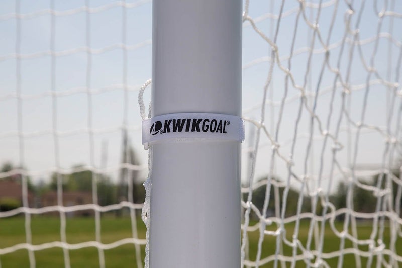 Kwik Goal أحزمة تثبيت الشبكة من كويك غول (عبوة من 30 حزام)، أبيض - Image 3