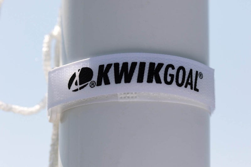 Kwik Goal أحزمة تثبيت الشبكة من كويك غول (عبوة من 30 حزام)، أبيض - Image 2