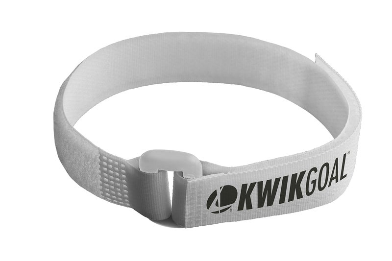 Kwik Goal أحزمة تثبيت الشبكة من كويك غول (عبوة من 30 حزام)، أبيض - Image 1