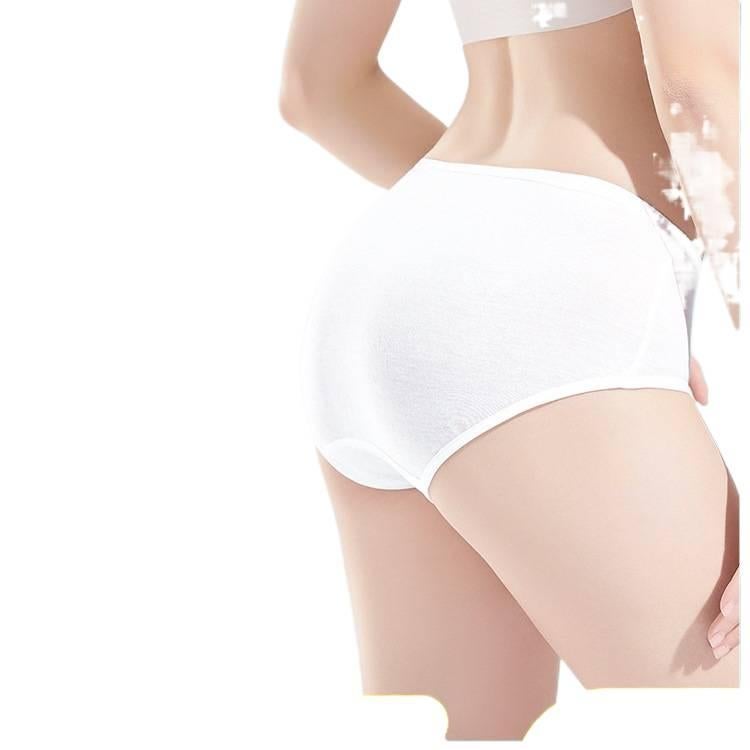 60 Pack Disposable Underwear Women High Waist Maternity Postpartum Recovery Cotton Sterile No-Wash Travel Size 5XL for 95kg-110kg - Image 1