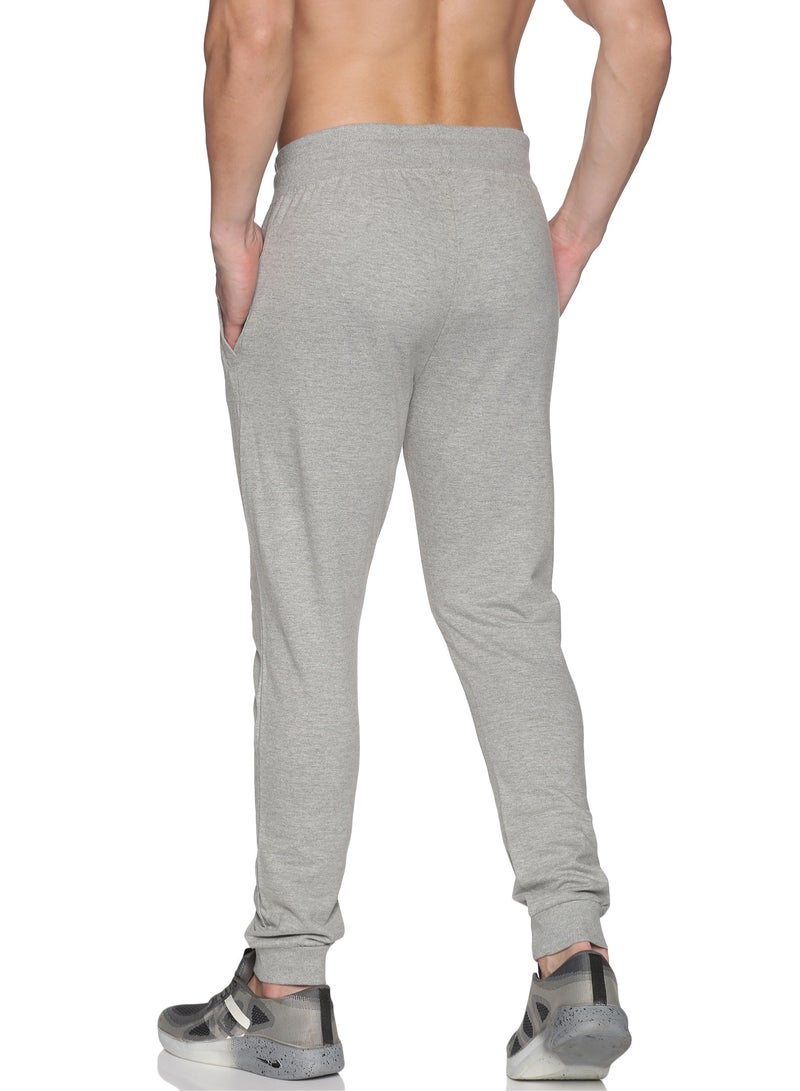 RSO Outfits Men's Solid Joggers /Trackpants (Grey) - Image 3