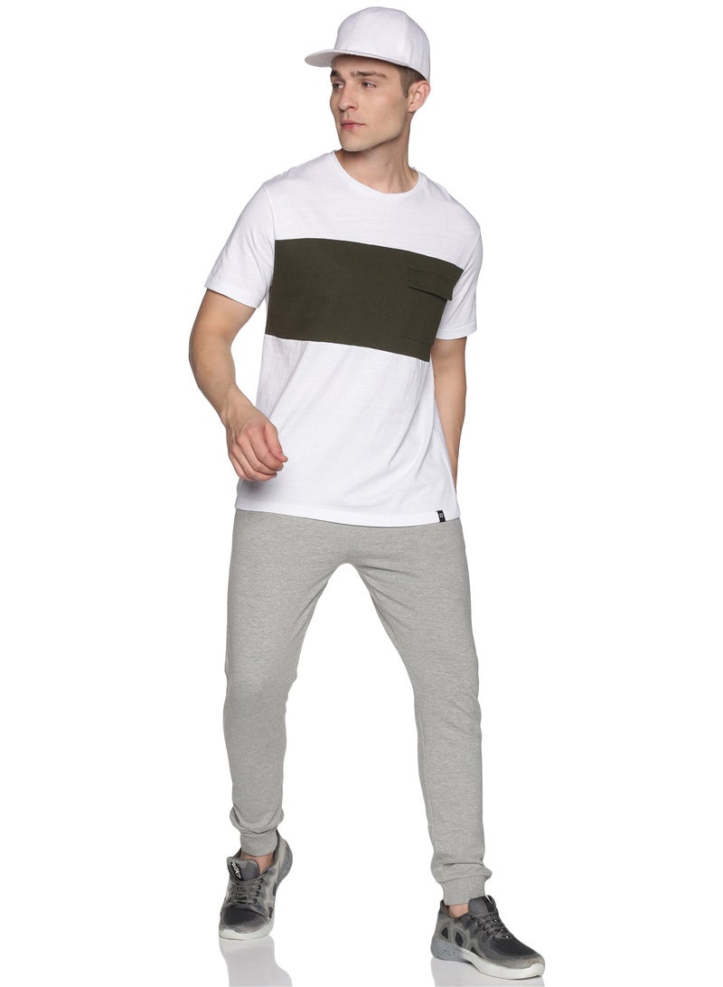 RSO Outfits Men's Solid Joggers /Trackpants (Grey) - Image 4