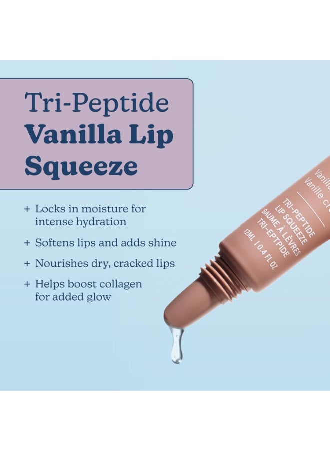 Blume Tri-Peptide Vanilla Lip Balm - Superbalm Lip Moisturizer with Shea Butter and Squalane to Deeply Hydrate & Heal Dry, Cracked Lips - Cruelty Free & Vegan Lip Plumper (0.4 Fl Oz) - Image 5