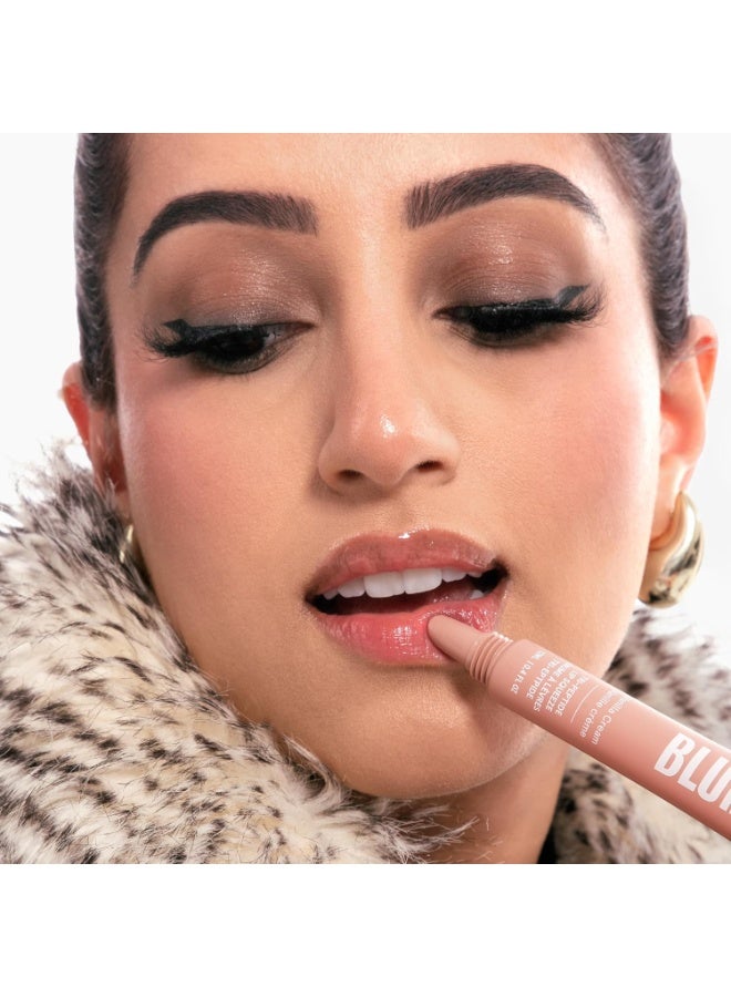 Blume Tri-Peptide Vanilla Lip Balm - Superbalm Lip Moisturizer with Shea Butter and Squalane to Deeply Hydrate & Heal Dry, Cracked Lips - Cruelty Free & Vegan Lip Plumper (0.4 Fl Oz) - Image 3