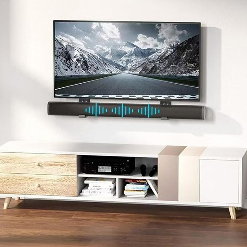 قوس حائط لشريط الصوت من سبائك الألومنيوم بتصميم موفر للمساحة لأجهزة التلفزيون الحديثة - Image 3