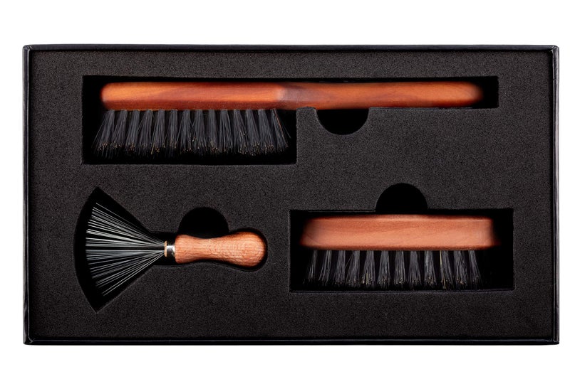 ZilberHaar Beard Brush Grooming Kit - Stiff Bristles Boar Bristles - Ideal for Medium to Long, Thick Beards - Distributes Balm & Oil for Growth/Styling - With Brush Cleaning Tool - Image 2