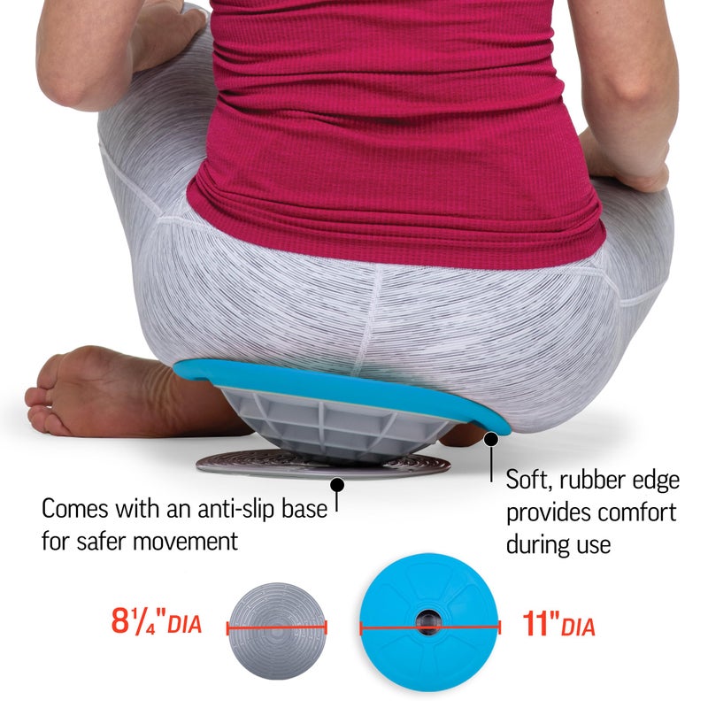OPTP مدرب القوة OPTP للورك - قرص التوازن لاستقرار الجذع، تدريب قاع الحوض، وتمارين البطن - مدرب تمارين القوة لاستقرار الجذع - Image 4