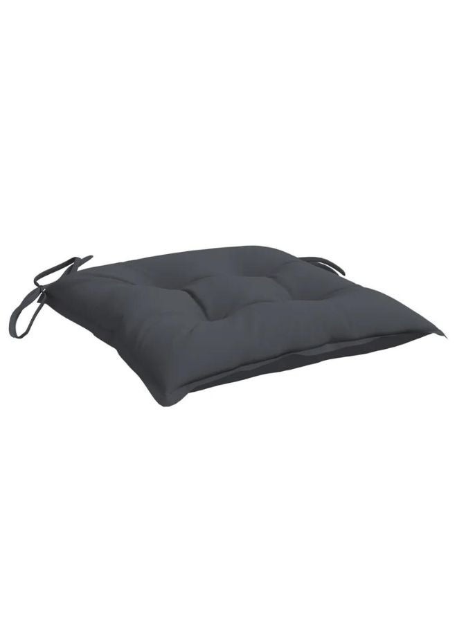 vidaxl vidaXL Chair Cushions 2 pcs Anthracite 50x50x7 cm Oxford Fabric  - Image 2