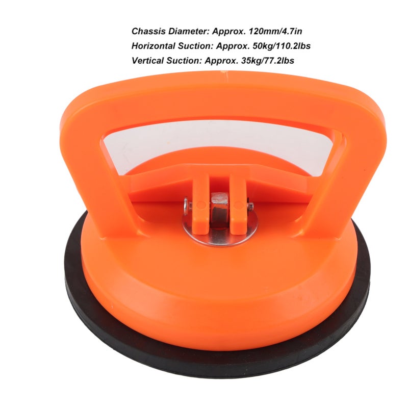Vacuum Strong Suction Cup 50kg/110.2lbs Glass Lifter Puller Plastic Single Claws for Floor Ceramic Tiles - Image 5