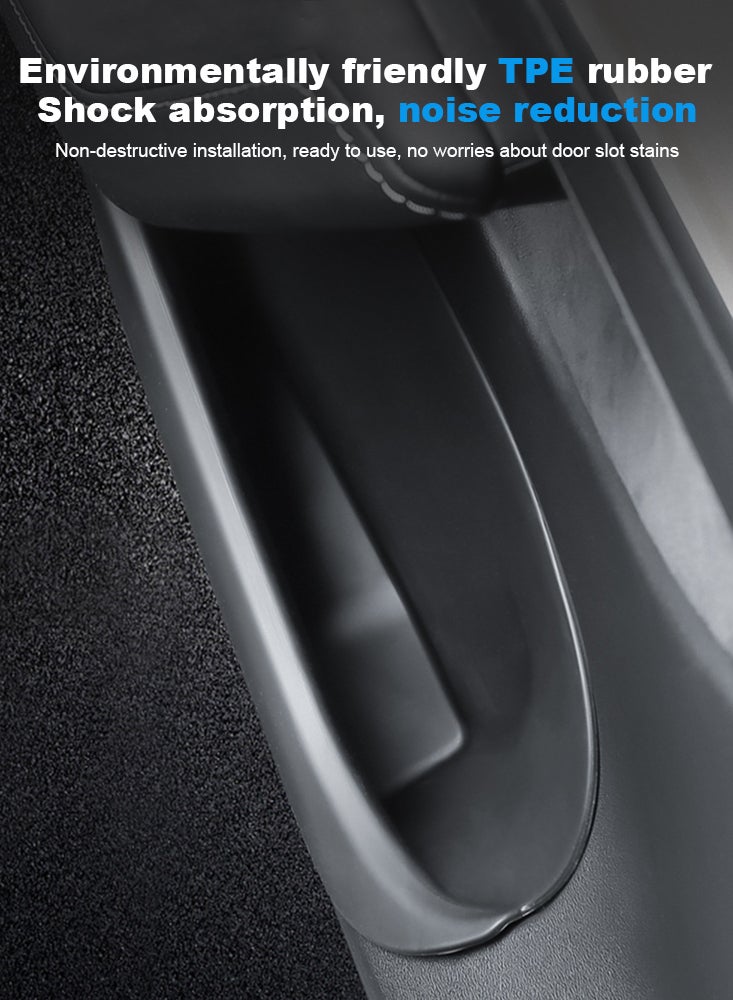 Perfii Tesla Model Y Car Door Tray Cover - Eco Friendly and Waterproof Car Door Storage Tray Cover, Interior Car Accessories - Image 3
