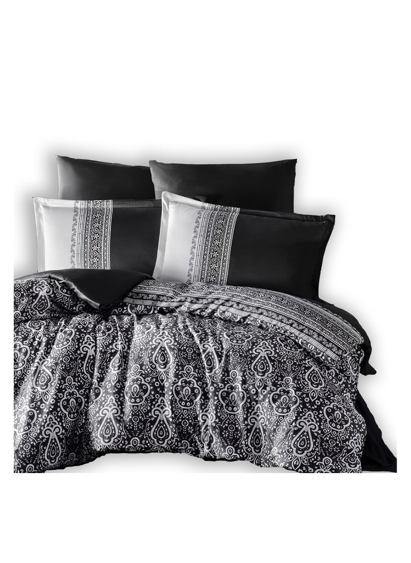 Family Bed - stick Bed sheet Cotton 4 pieces size 180 x 200 cm Model 196 from Family Bed - Image 1
