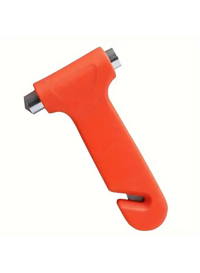1 Pcs Heavy Duty Emergency Car Window Breaker Hammer Red Escape Tool With Safety Breaker For Vehicle Door Window Access Trucks SUVs RVs Sedans Compact Survival Gear For Car Accident Escape Panic Situations - Image 4