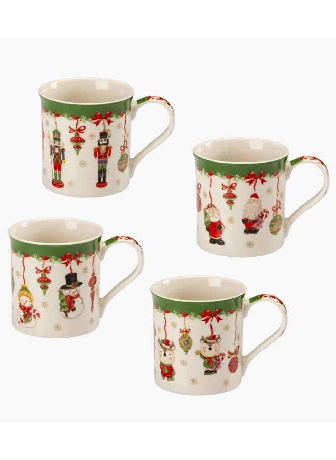 Roomours Christmas Mugs - 4 Pieces  - Image 1