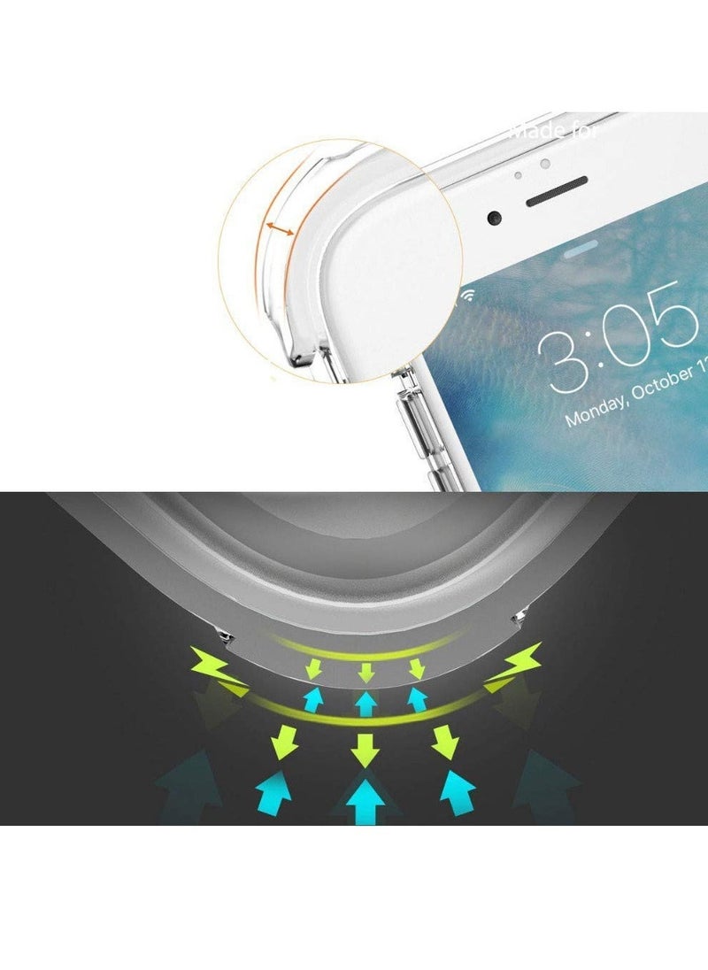 Raxoom Samsung Galaxy M30S Case Cover Protective Shock Absorption Bumper soft Transparent Case (Clear) - Image 5