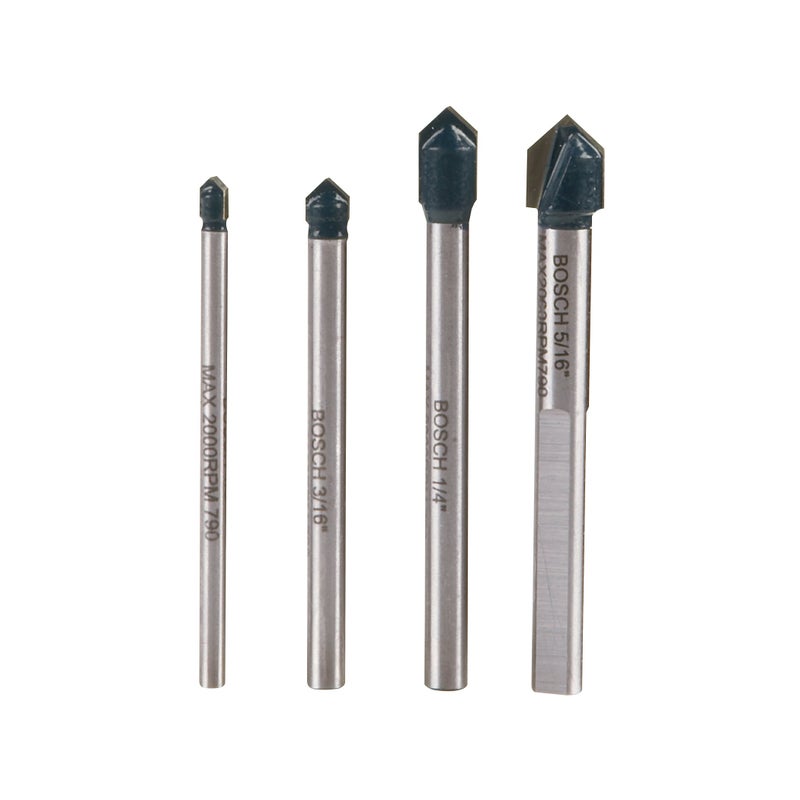 BOSCH BOSCH GT2000 4-Piece Carbide Tipped Glass  - Image 1