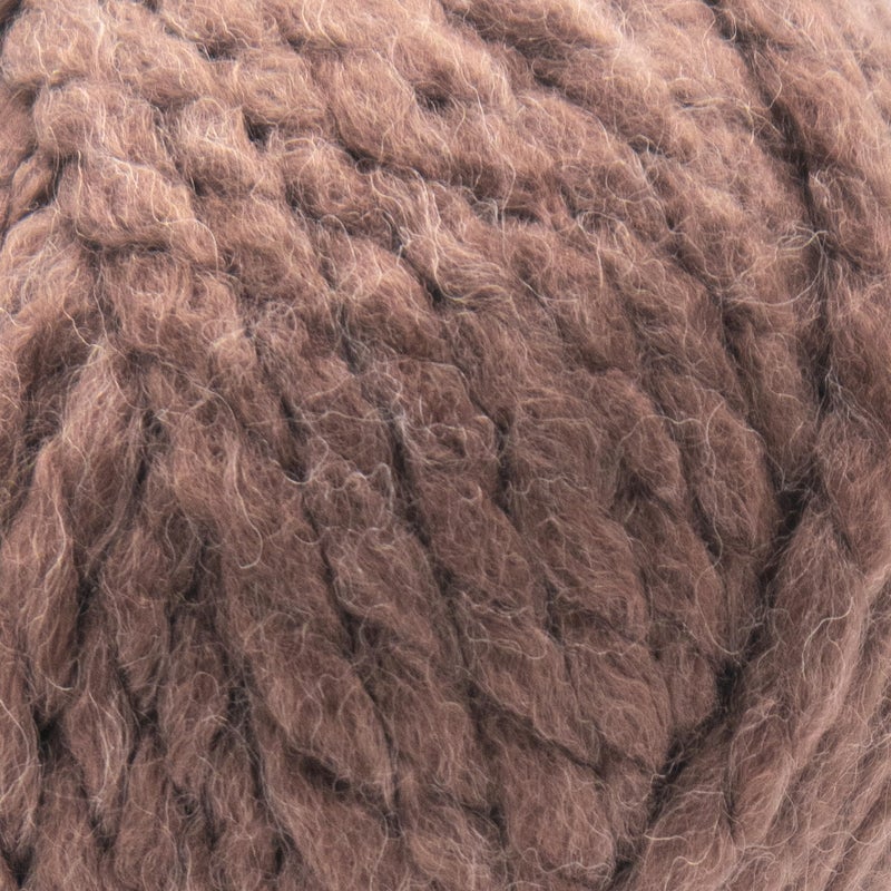 Estako Cozy Thick & Quick Yarn 20% Wool 80% Acrylic Soft Super Bulky Weight #6 Knitting and Crocheting Yarn 3.52 oz (100gr) 65 yds (60 m) (57117-Coffee) - Image 2