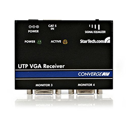 StarTech.com VGA over CAT5 Remote Receiver - VGA Receiver for Line of ST121 VGA Extenders - 500 ft. 150 m , TAA (ST121R) - Image 3